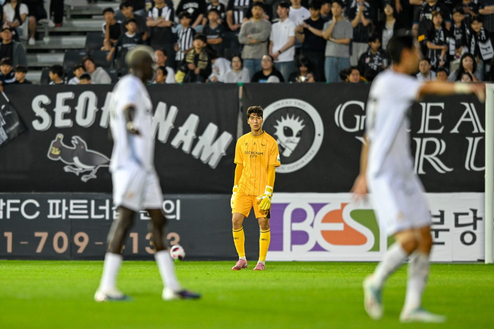 성남FC 정명제, <br>김해FC전 2경기 연속 MOM 선정