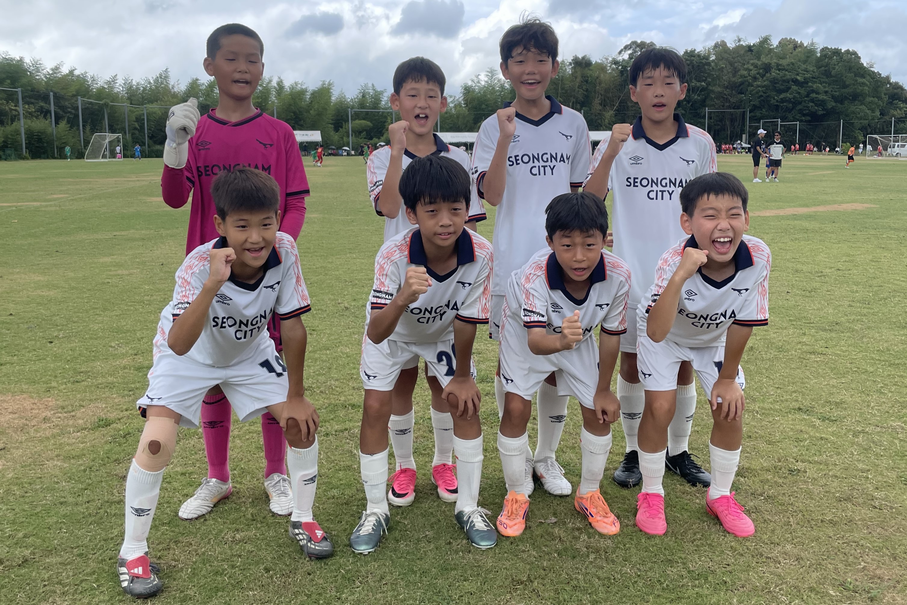일본 '가고시마 사츠마컵' 참가한 성남FC U11